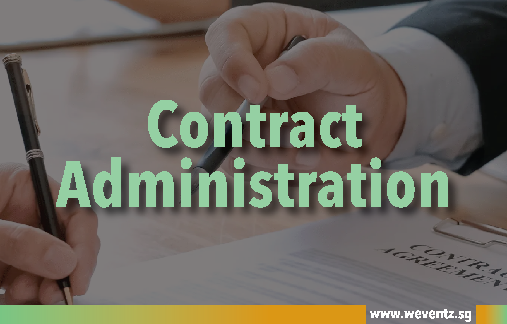 Contract Administration (10 & 11 February 2025) - WEventz